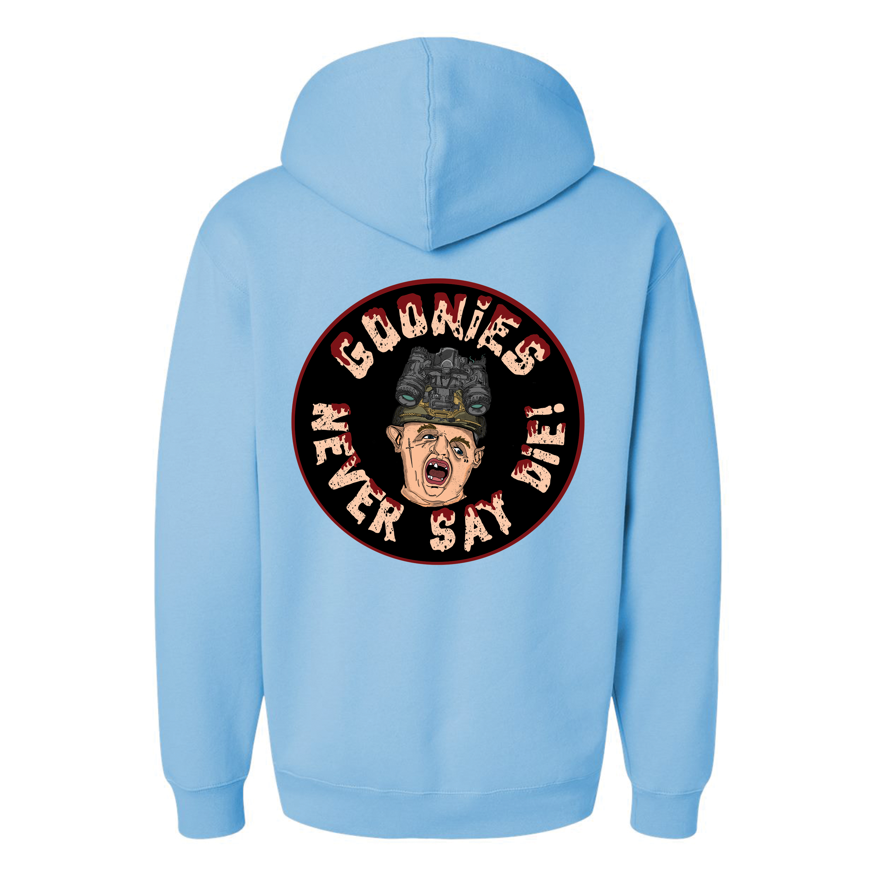 Never Say Die Hoodie T-Shirts, Sweatshirt | CoreVibeTees.com (Image 3)