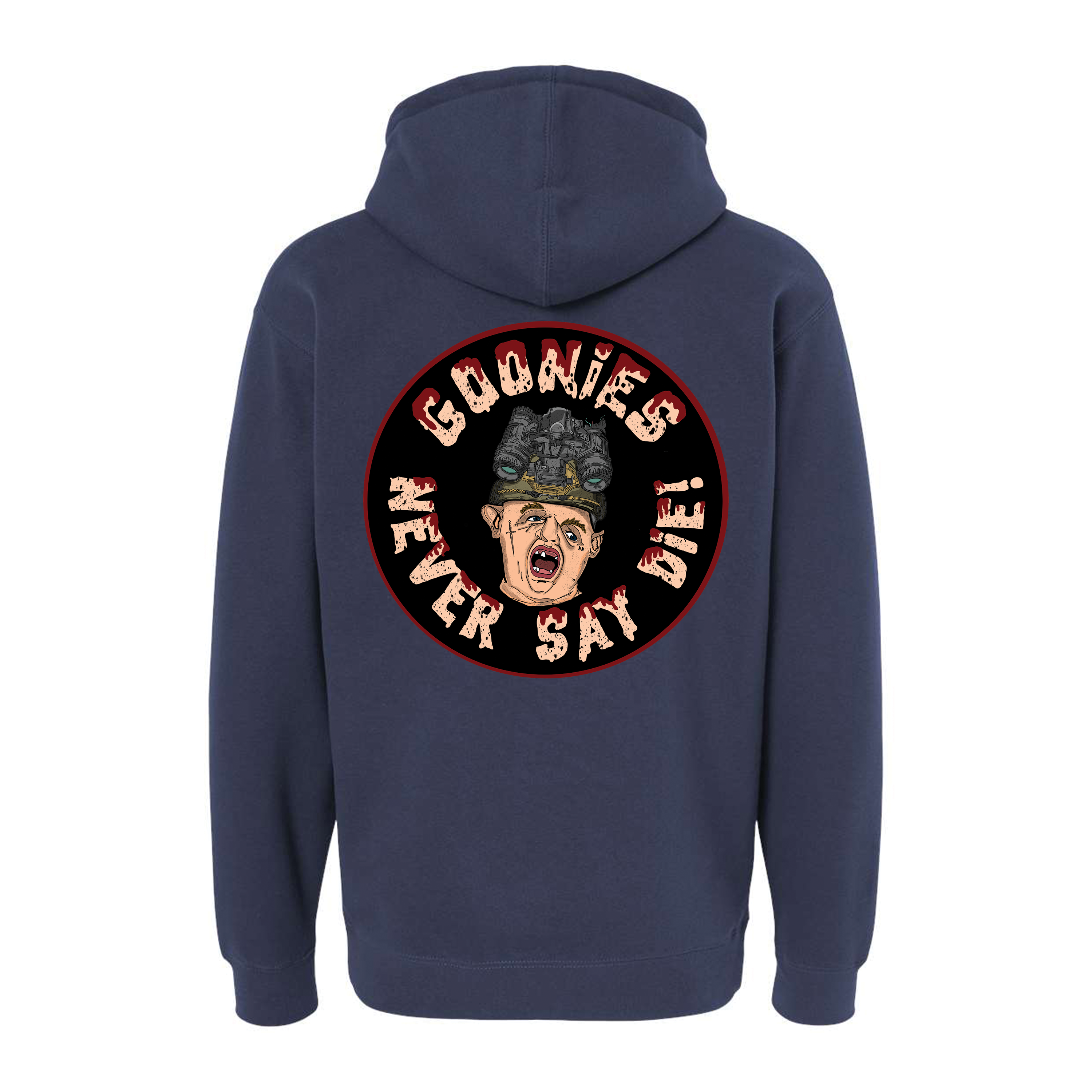 Never Say Die Hoodie T-Shirts, Sweatshirt | CoreVibeTees.com (Image 4)