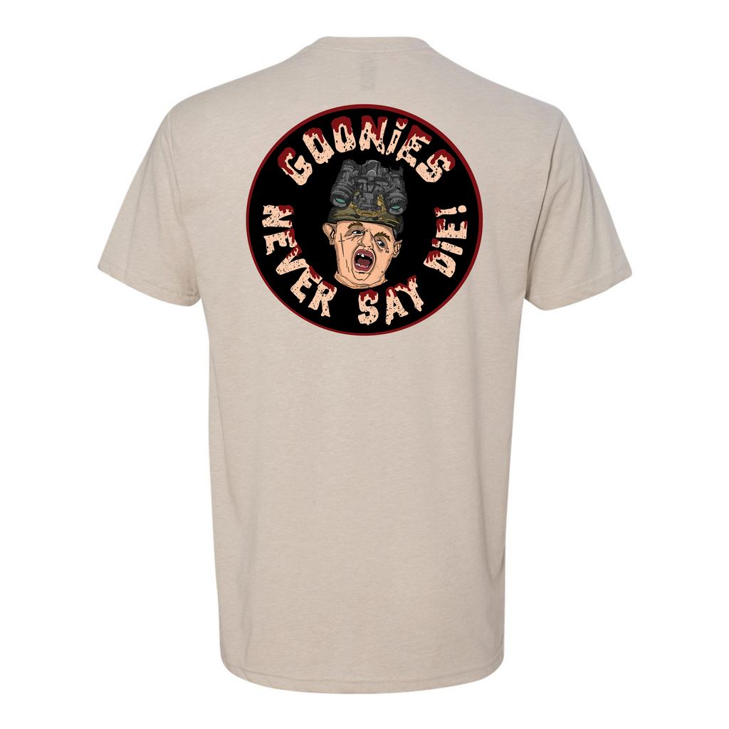 Never Say Die Tee Hoodie, Sweatshirt | CoreVibeTees.com (Image 1)