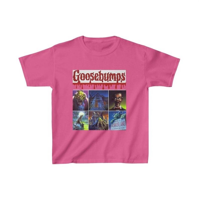 Goosebumps  land Characters Shirt, 90s Movie Halloween Shirt, Slappy, Will Blake, The Haunted Mask, Spooky Season Vintage...