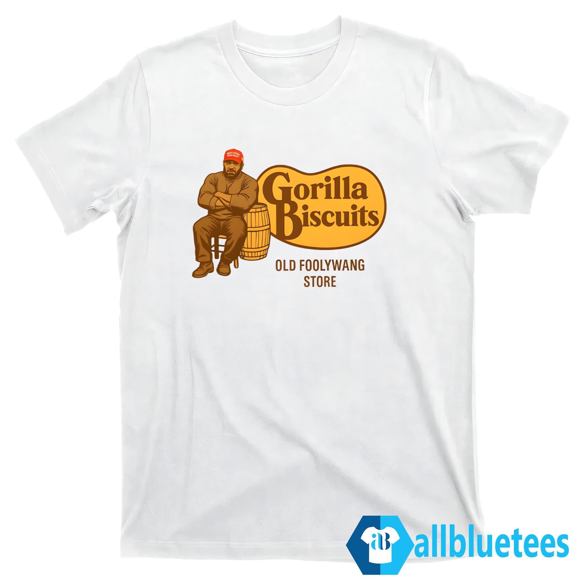 Gorilla Biscuits Old Foolywang Store Shirt