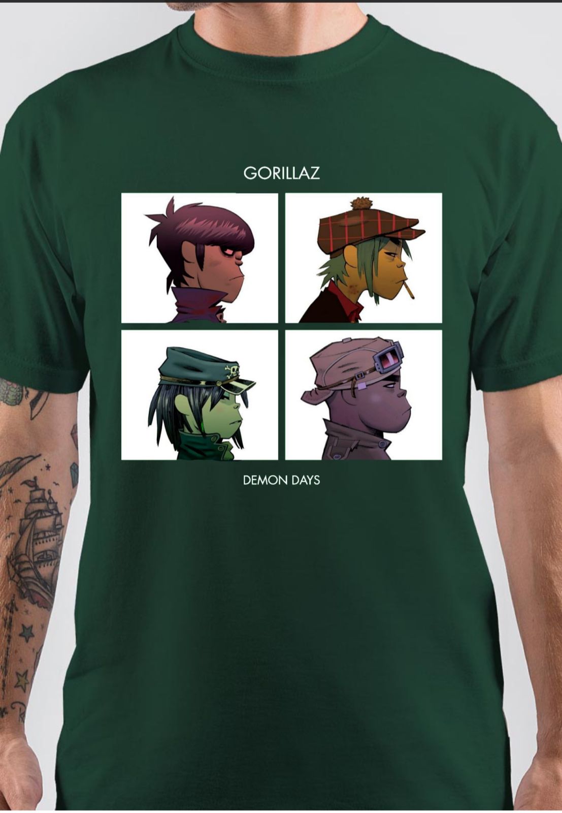 Gorillaz T-Shirt Style002 Hoodie, Sweatshirt | CoreVibeTees.com