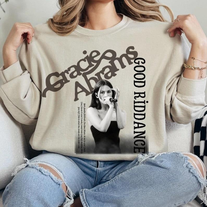 Gracie Abrams 90s Album Sweatshirt, This Is What It Feels Like Music Fan Gift,