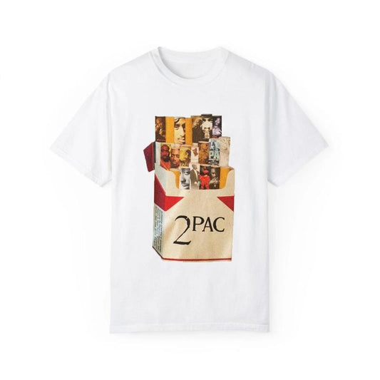 Graphic Rap Tee Featuring 2Pac, Styled for Country Music Lovers