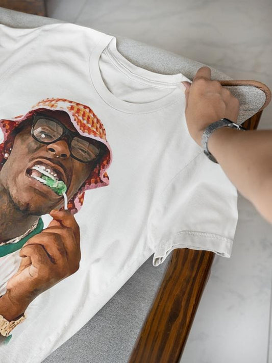 Graphic Tee  Iconic Style for Rap Fans Unisex Shirt For Men and Women Trendy Style.