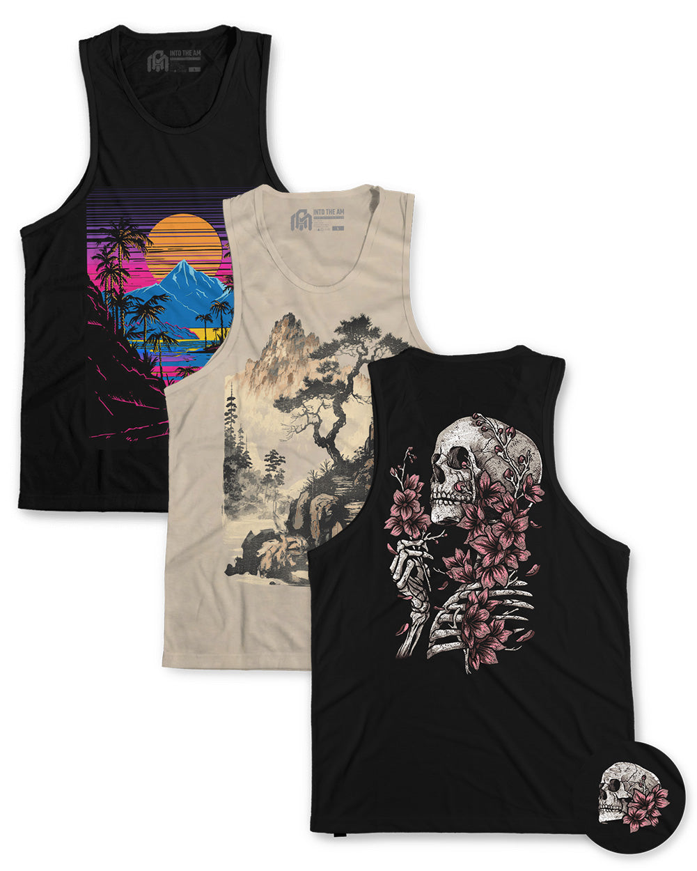 Custom 3 Pack Graphic Tank