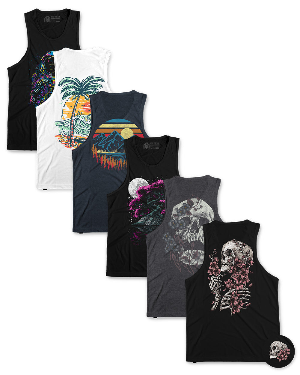 Custom 6 Pack Graphic Tank