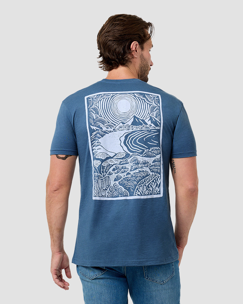 Sunrise Peaks Tee