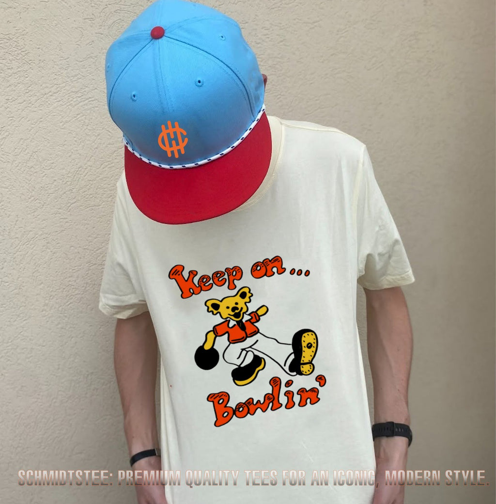 Grateful Dead Dancing Bear Keep on Bowlin’ shirt