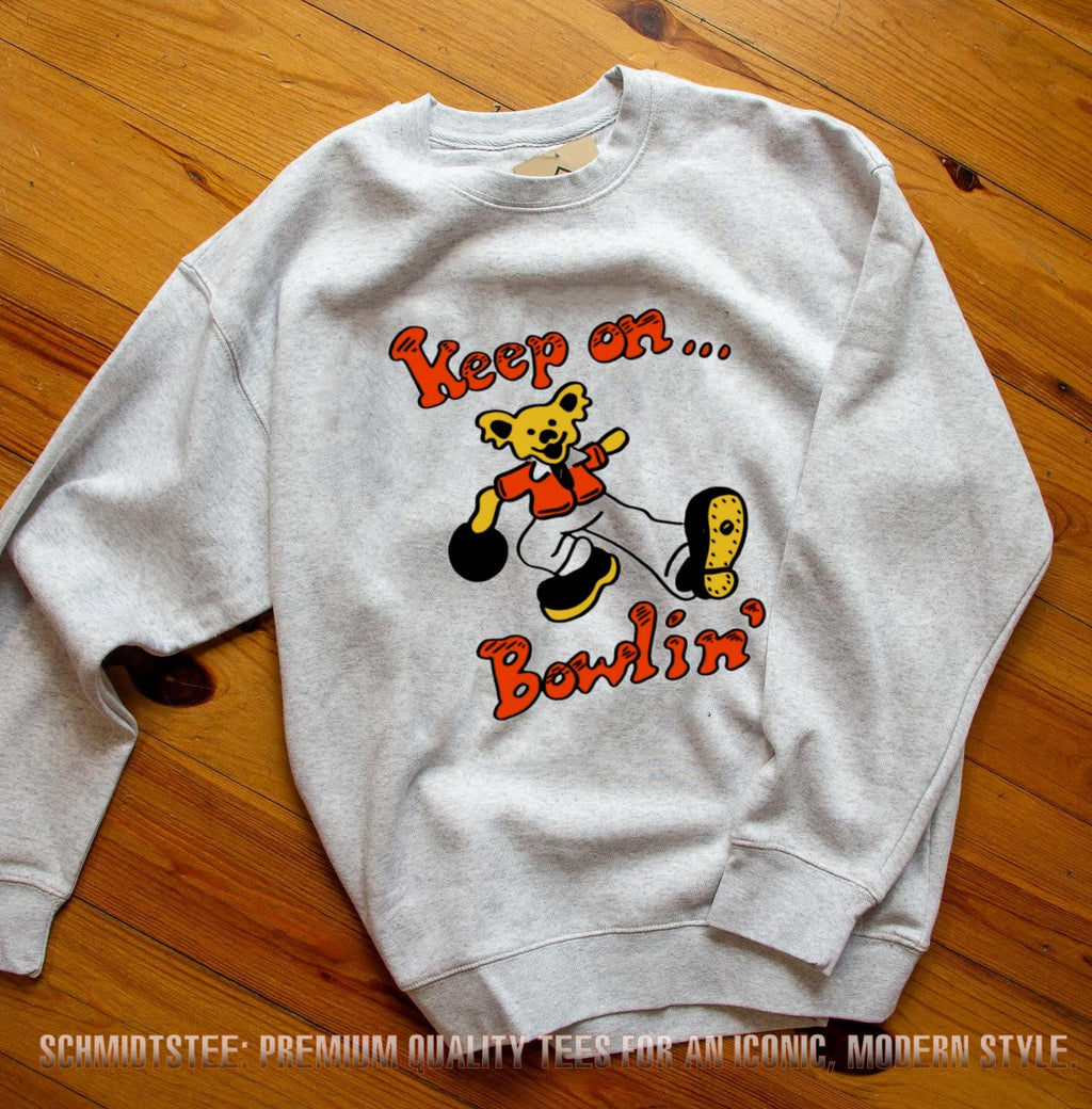 Grateful Dead Dancing Bear Keep on Bowlin’ shirt
