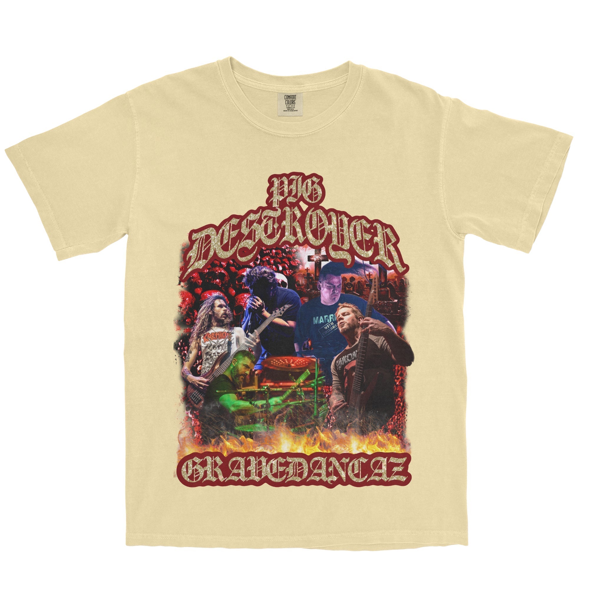 Pig Destroyer - Gravedancaz t-shirt Hoodie, Sweatshirt | CoreVibeTees.com (Image 3)