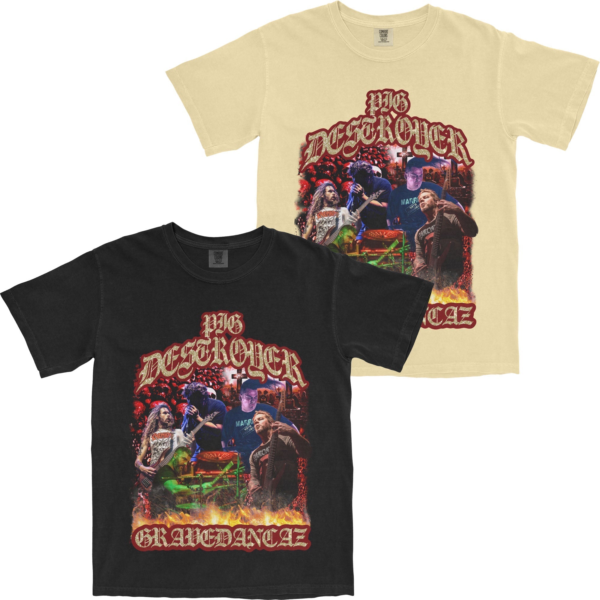 Pig Destroyer - Gravedancaz t-shirt Hoodie, Sweatshirt | CoreVibeTees.com (Image 1)