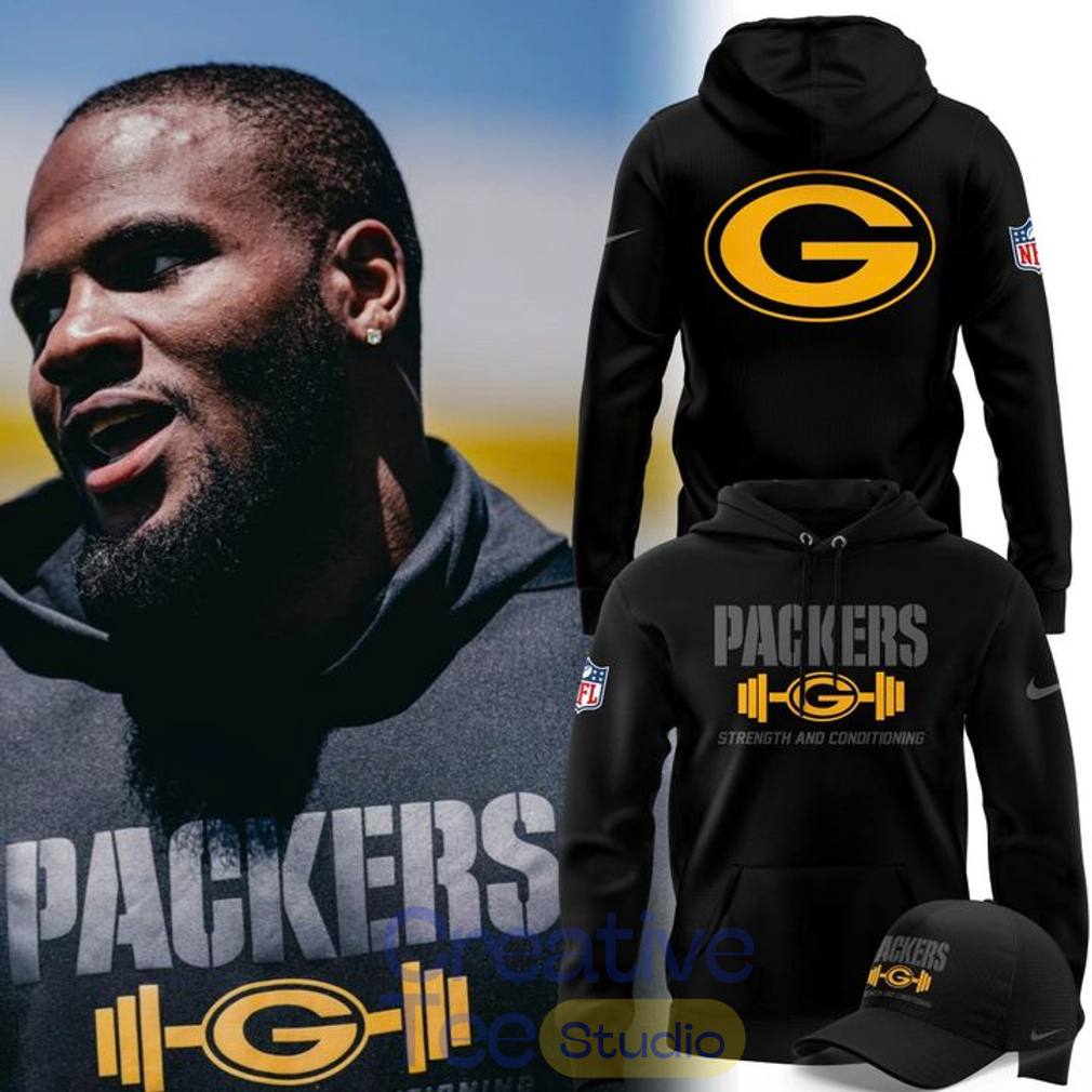 Green Bay Packers 2026 Strength & Conditioning Special Black Hoodie