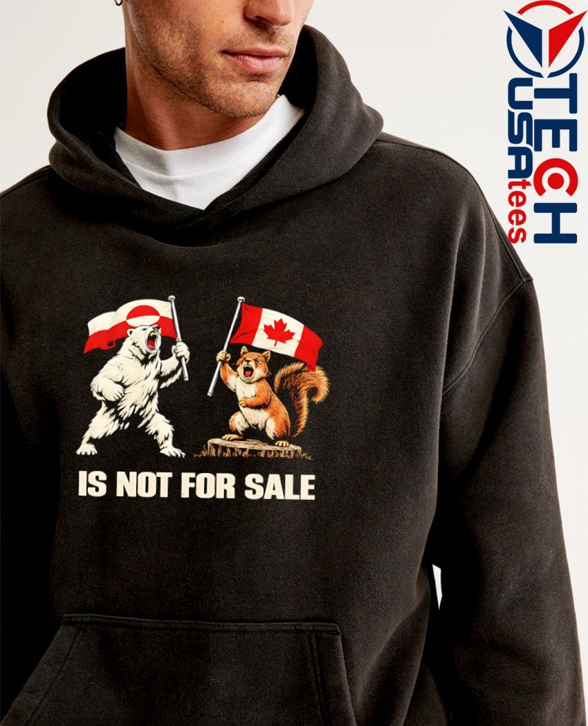 Greenland is not for sale Polar Bear and Squirrel shirt