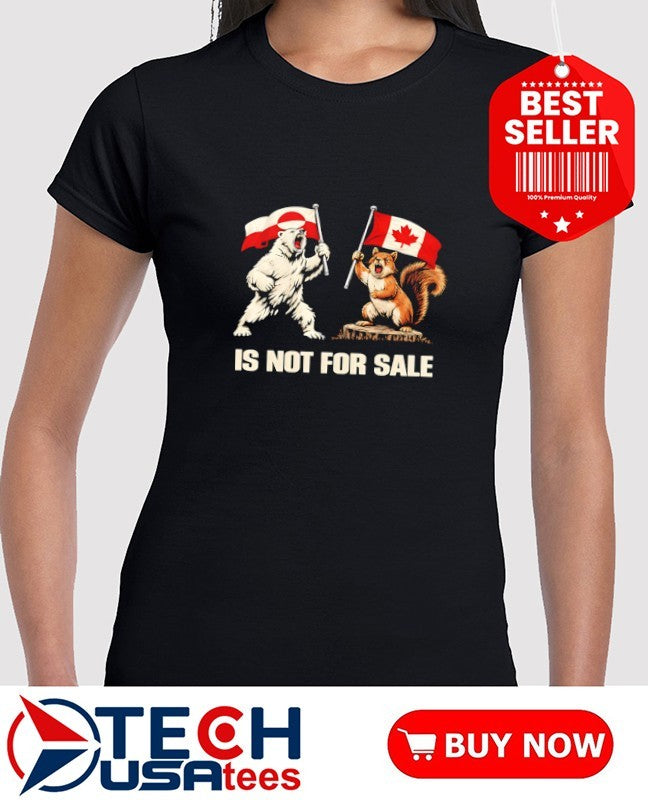 Greenland is not for sale Polar Bear and Squirrel shirt