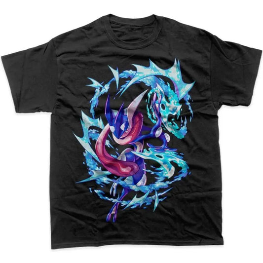 Greninja Shirt, Pokemon Shirt, Pokemon merch, Anime Shirt, Graphic T-Shirt, Gift For man, gift for her Top Menswear Sweatshirt, Hoodie, Comfort Colors
