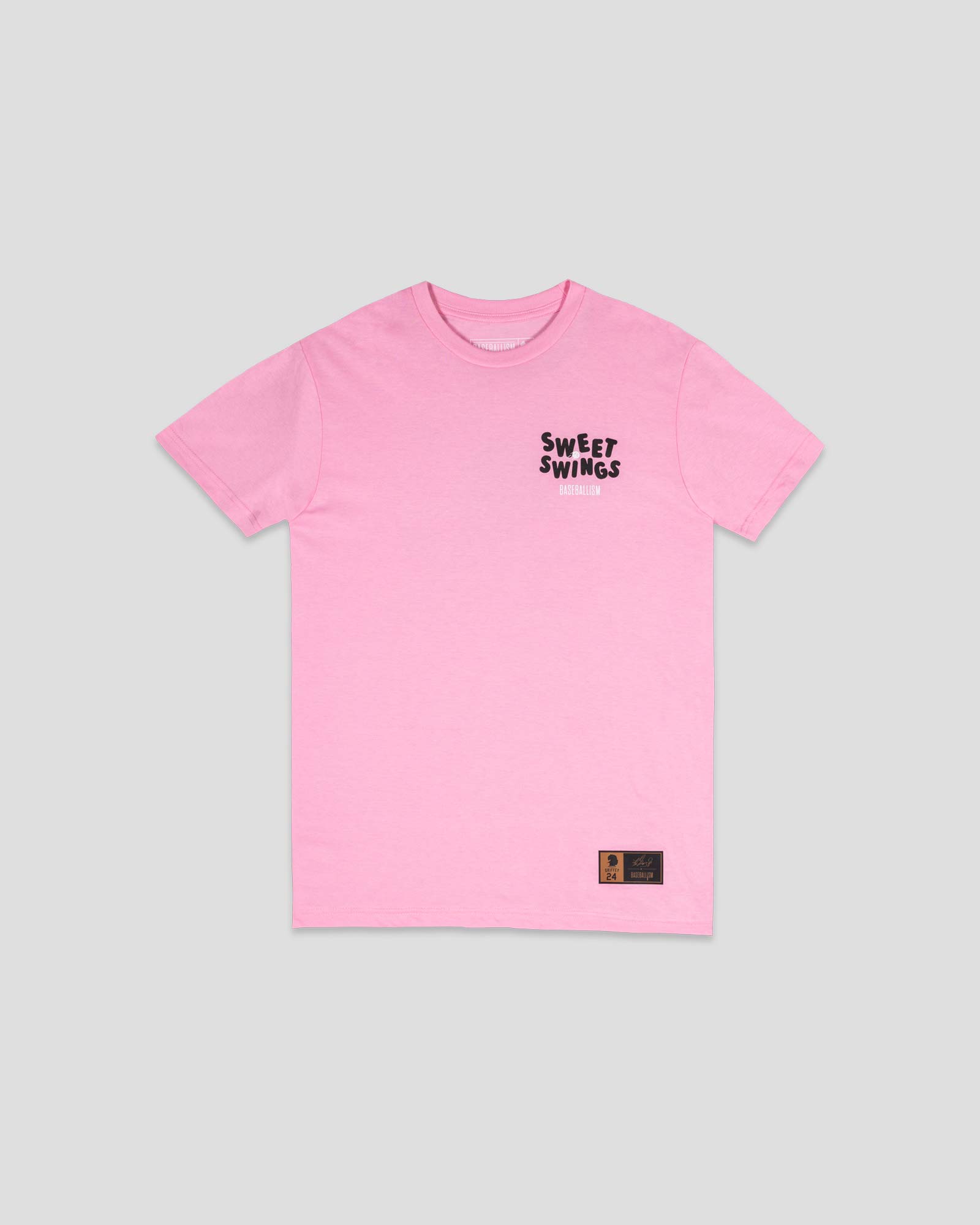 Griffey Jr. Sweet Swings Gummy Candy Youth T-Shirt - Pink Hoodie, Sweatshirt | CoreVibeTees.com (Image 1)