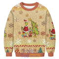 Grinchmas Whimsical Tree Christmas Ugly Sweater