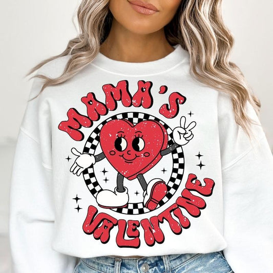 Groovy Valentine Shirt, Mama's Valentine Shirt, Valentine tiktok shirt, Retro Valentine Sweatshirt, Funny Valentine Shirt, Retro Valentine Trending, Valentine Shirt