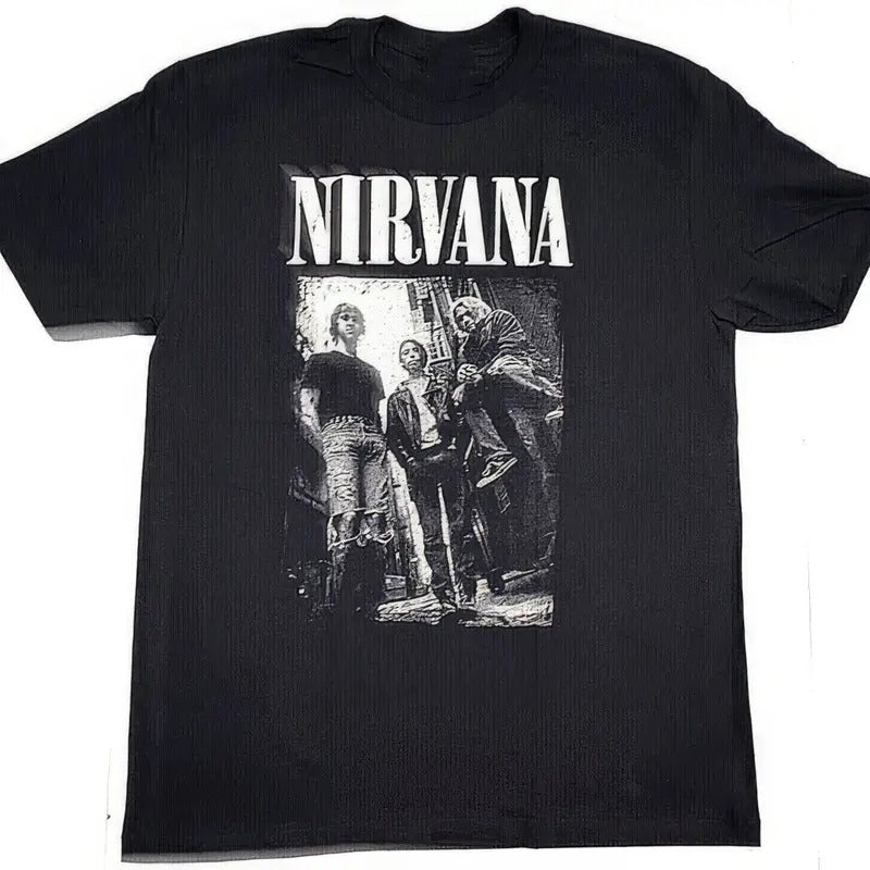 Grunge Rock Nirvana Kurt Cobain T-shirt