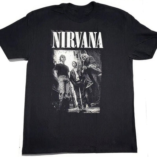Grunge Rock Nirvana Kurt Cobain T-shirt