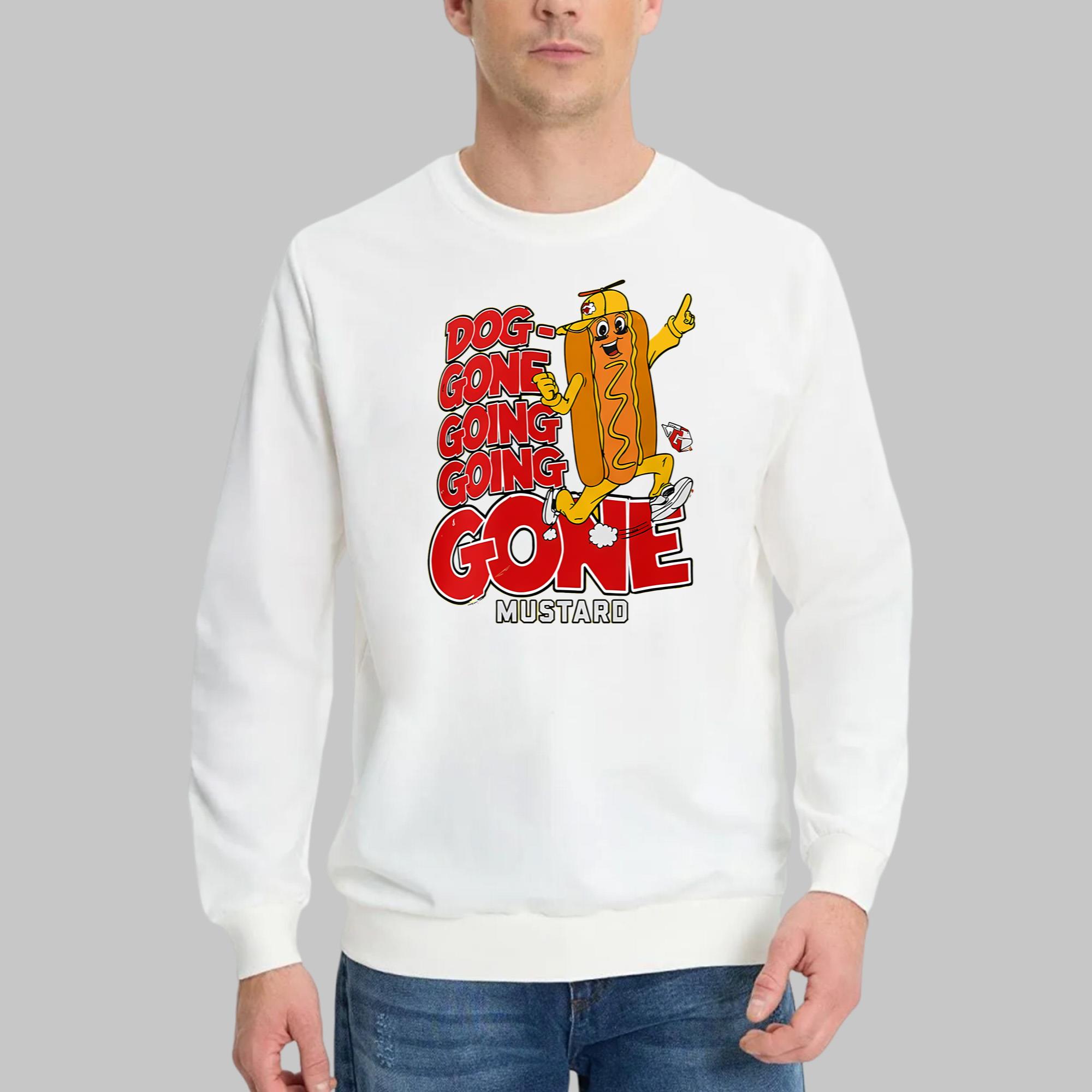 Guardians Dog Gone Going Going Gone Mustard Shirt