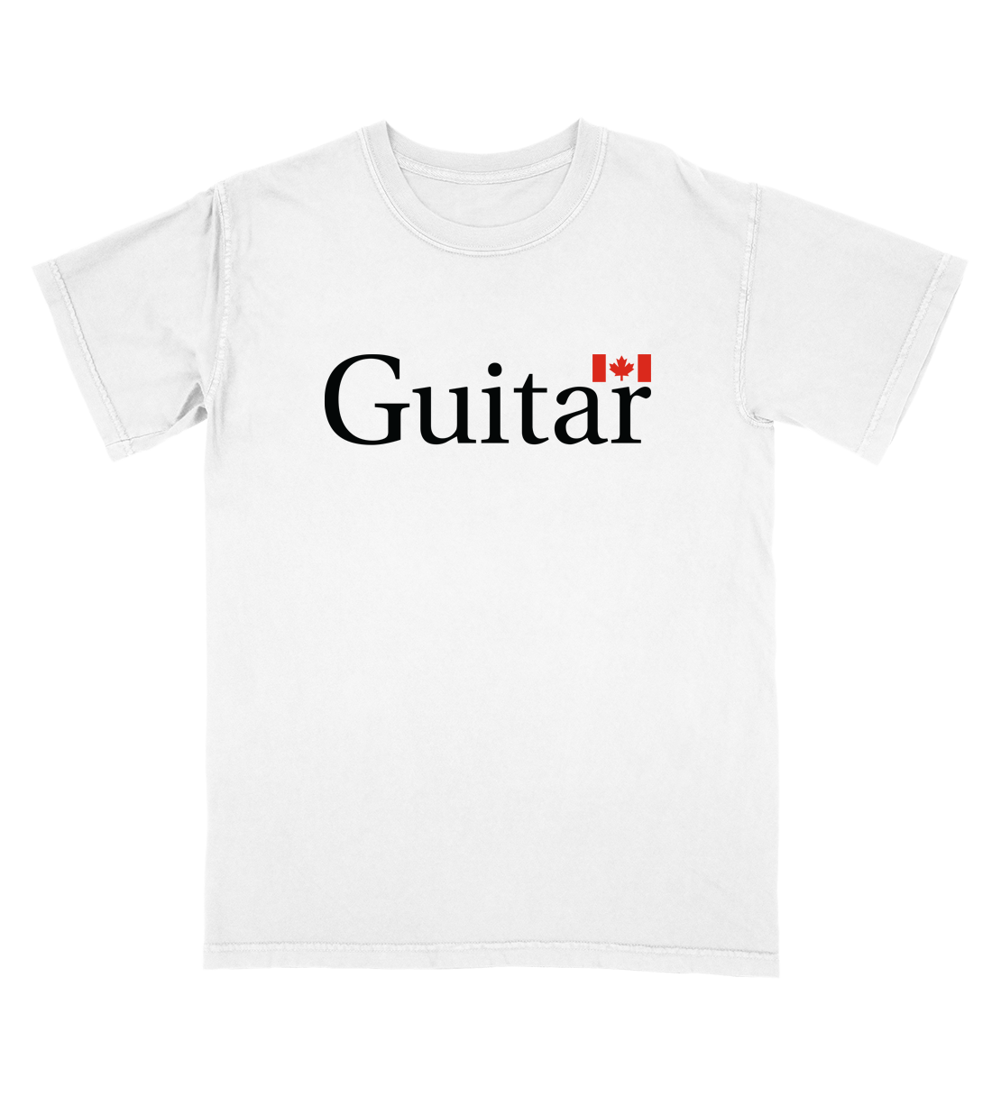 Guitar White T-Shirt Hoodie, Sweatshirt | CoreVibeTees.com (Image 1)