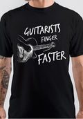 Guitarists Finger Faster T-Shirt Hoodie, Sweatshirt | CoreVibeTees.com