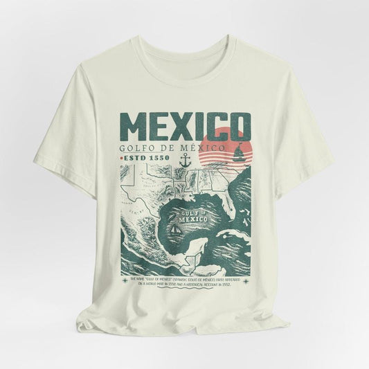 Gulf Of Mexico Shirt Golfo De Mxico 1550 Retro Vintage Art Shirt Vacation Mexico Shirt Anti Trump Gulf Of Mexico Forever Unisex Tee  T-shirt, sweater and Hoodie