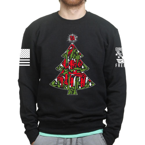 2A Christmas Tree Sweatshirt Style001 T-Shirts, Hoodie | CoreVibeTees.com (Image 1)