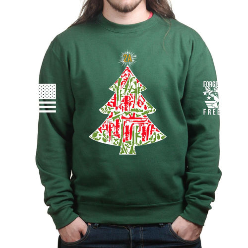 2A Christmas Tree Sweatshirt Style001 T-Shirts, Hoodie | CoreVibeTees.com (Image 2)