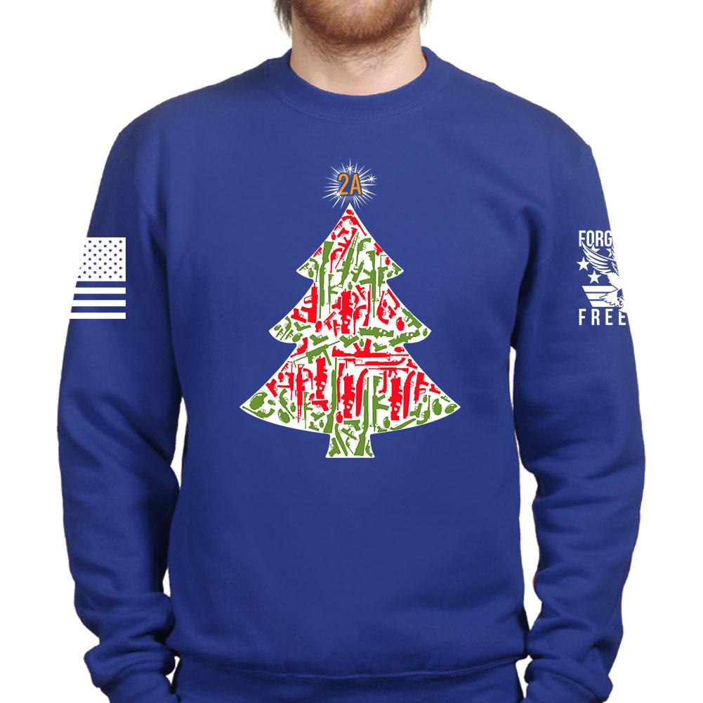 2A Christmas Tree Sweatshirt Style001 T-Shirts, Hoodie | CoreVibeTees.com (Image 4)