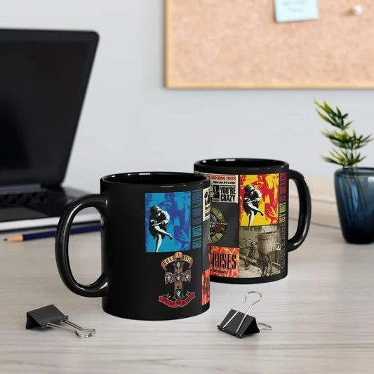 Guns N Roses Mug Classic Vintage Rock Band Coffee Lover Gift 11oz 15oz