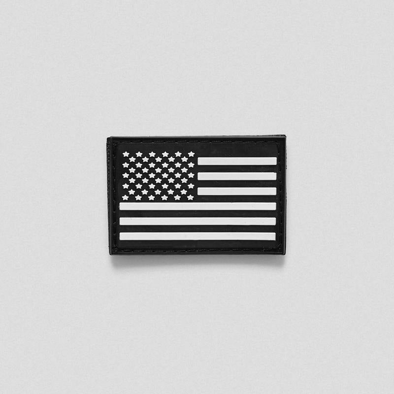 Gymreapers USA Flag Patch for Loop Fastener - Durable Rubber Material for Gym Bag, Lifting Belt, Hat Decoration - Textiles & Soft Furnishings Supplies