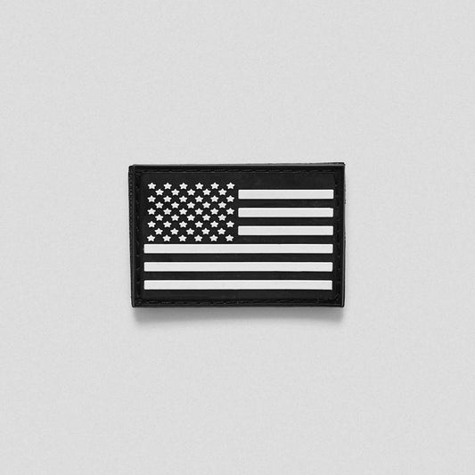 Gymreapers USA Flag Patch for Loop Fastener - Durable Rubber Material for Gym Bag, Lifting Belt, Hat Decoration - Textiles & Soft Furnishings Supplies
