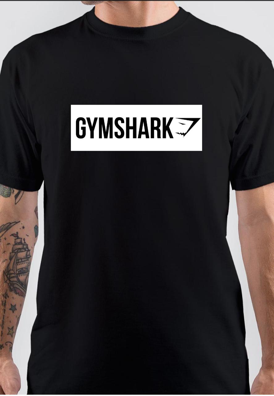 Gymshark Black T-Shirt Hoodie, Sweatshirt | CoreVibeTees.com