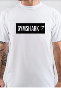 Gymshark White T-Shirt Hoodie, Sweatshirt | CoreVibeTees.com