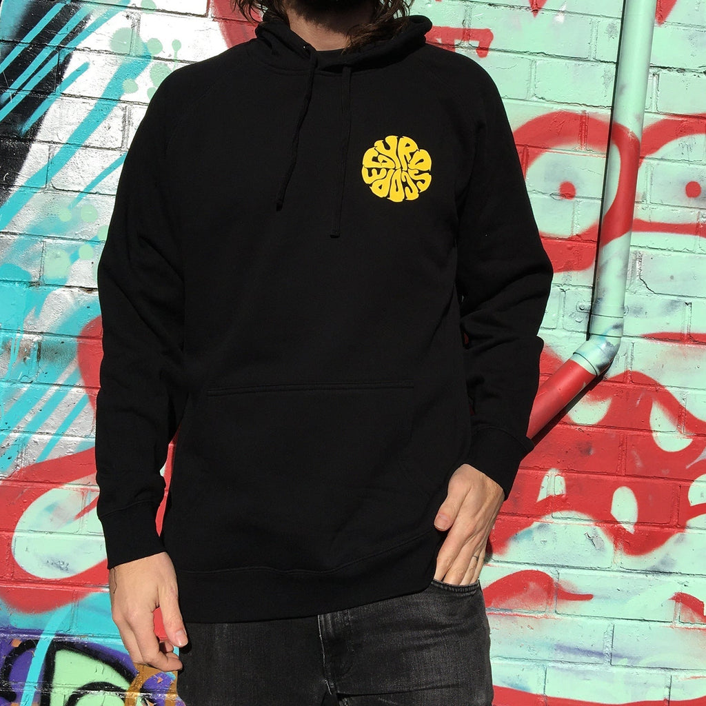 Liquid Logo Pullover Hoodie (Black) T-Shirts, Sweatshirt | CoreVibeTees.com (Image 2)
