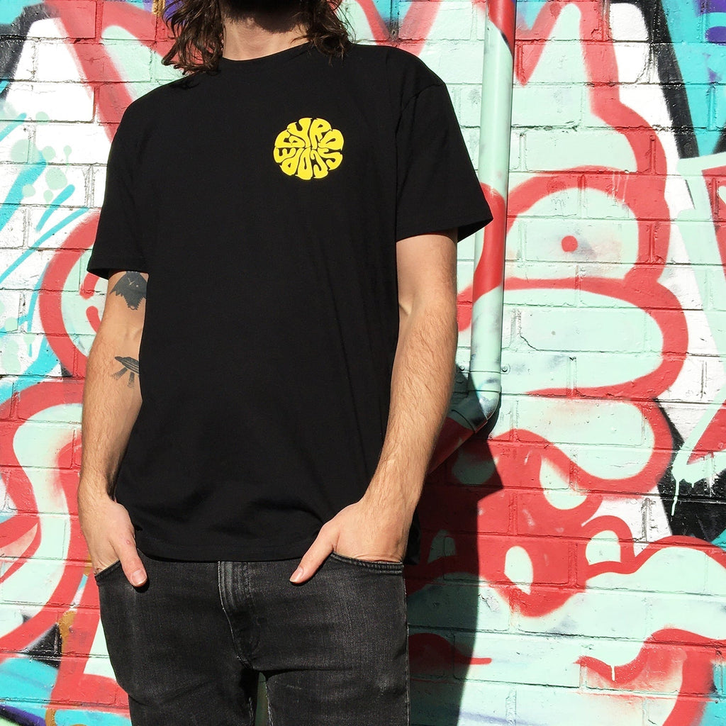 Liquid Logo T-Shirt (Black) Hoodie, Sweatshirt | CoreVibeTees.com (Image 2)