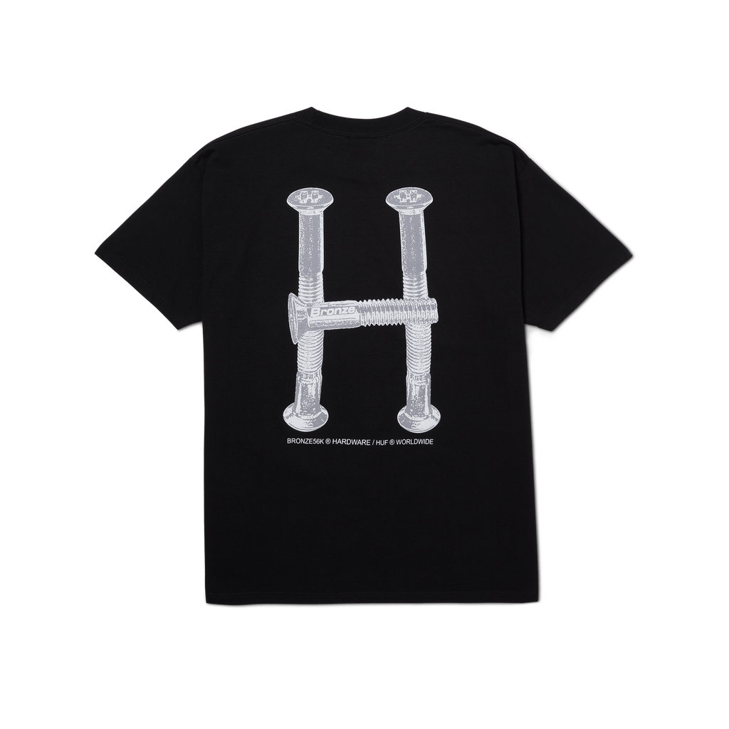 HUF x Bronze56K H Bolts Triple Triangle T-Shirt Hoodie, Sweatshirt | CoreVibeTees.com (Image 2)