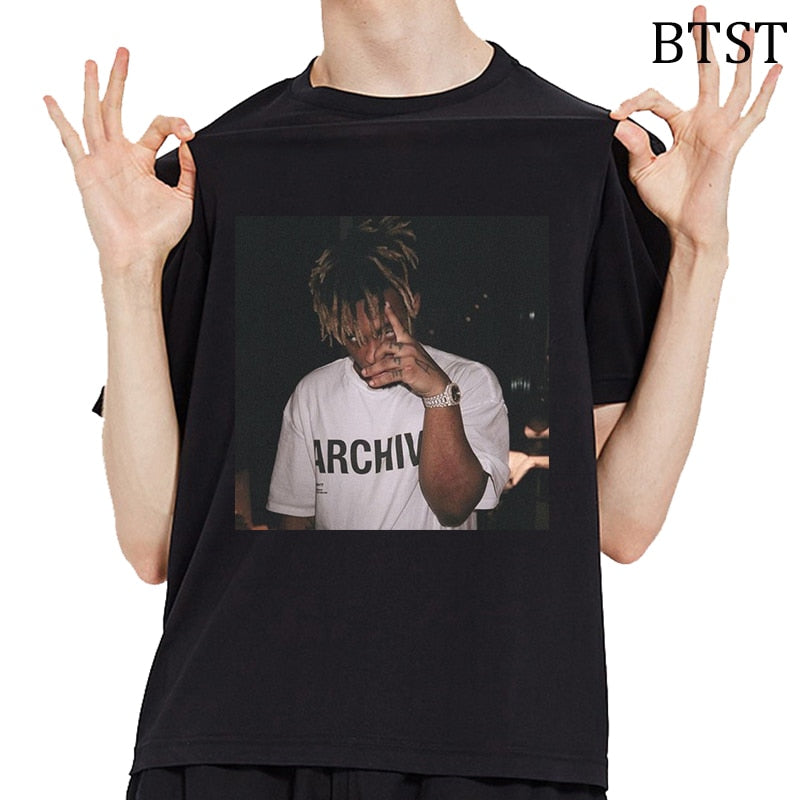 Rip Juice Wrld T Shirt (Variants has more design in it instead of colours) Hoodie, Sweatshirt | CoreVibeTees.com (Image 1)