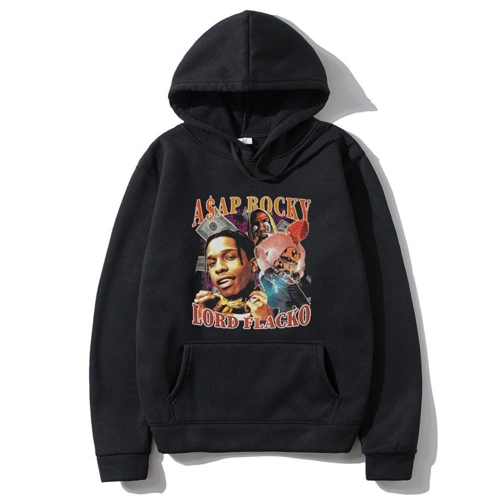 ASAP Rocky Hoodies Casual Streetwear pullover T-Shirts, Sweatshirt | CoreVibeTees.com (Image 4)