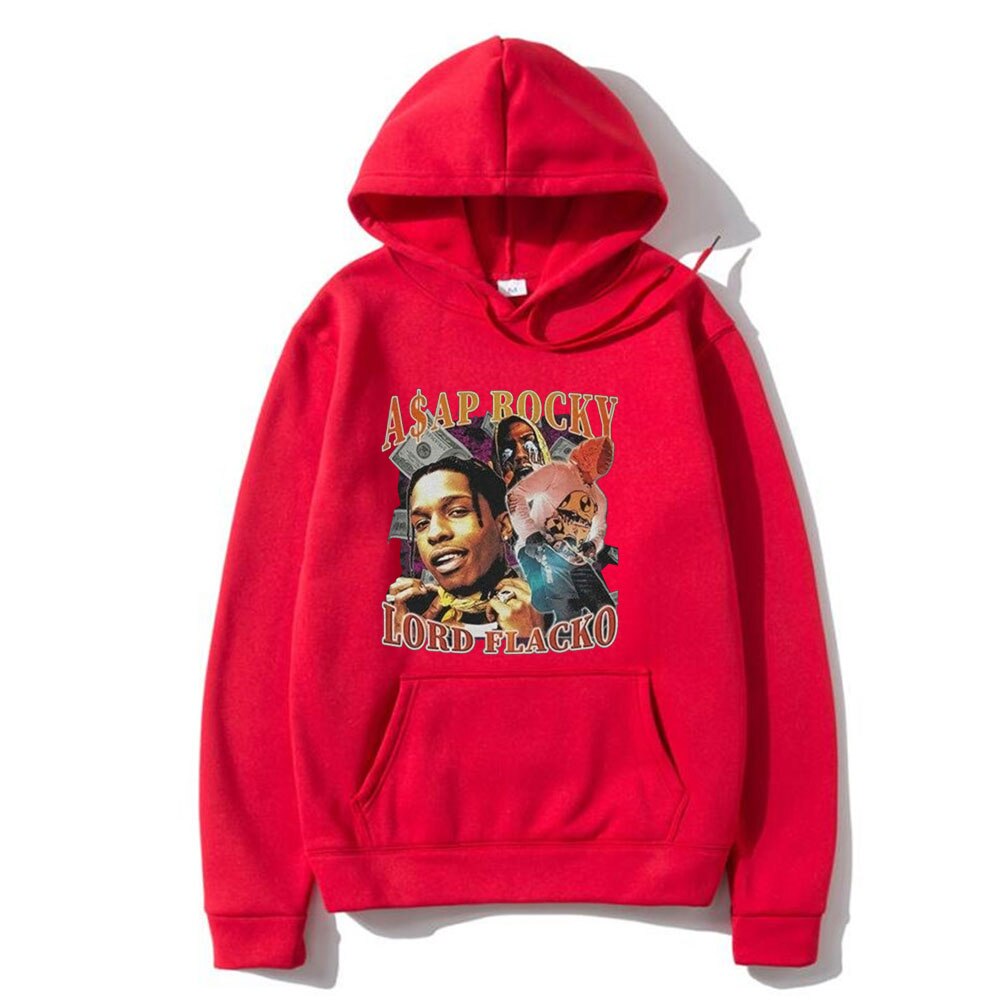 ASAP Rocky Hoodies Casual Streetwear pullover T-Shirts, Sweatshirt | CoreVibeTees.com (Image 2)