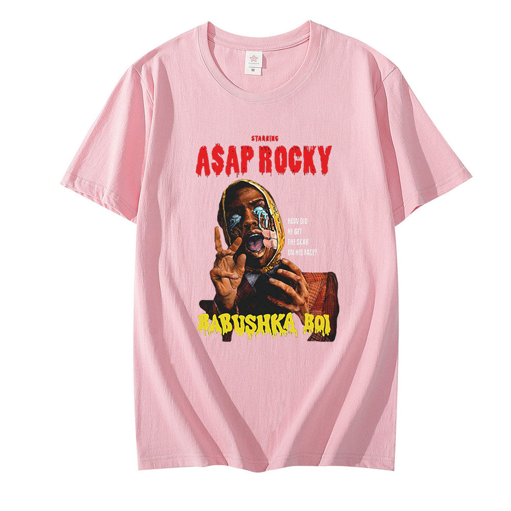 Asap Rocky Graphic Printed T shirt Oversized Unisex Hoodie, Sweatshirt | CoreVibeTees.com (Image 5)