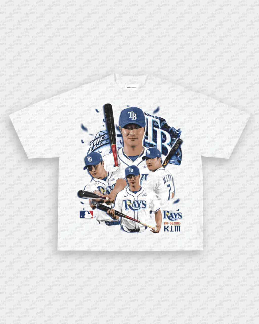 HA-SEONG KIM - RAYS TEE Hoodie, Sweatshirt | CoreVibeTees.com (Image 3)
