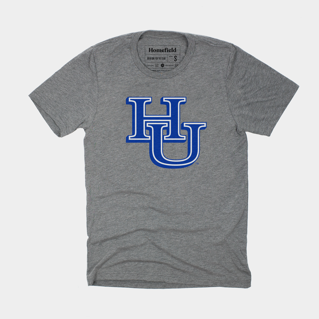 Hampton "HU" Grey Tee Style001 Hoodie, Sweatshirt | CoreVibeTees.com