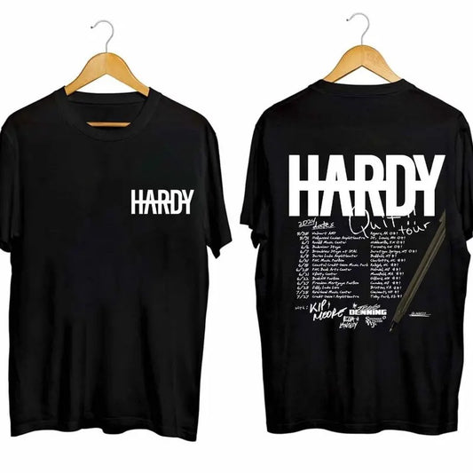HARDY 2024 Quit Concert Quit Country Music Tour T-Shirt For Fan