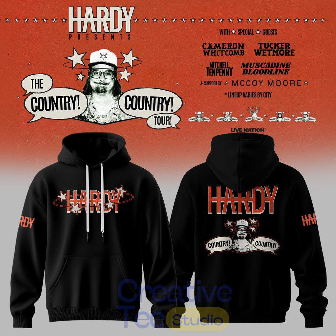 HARDY: THE COUNTRY! COUNTRY! TOUR! 2026 Hoodie