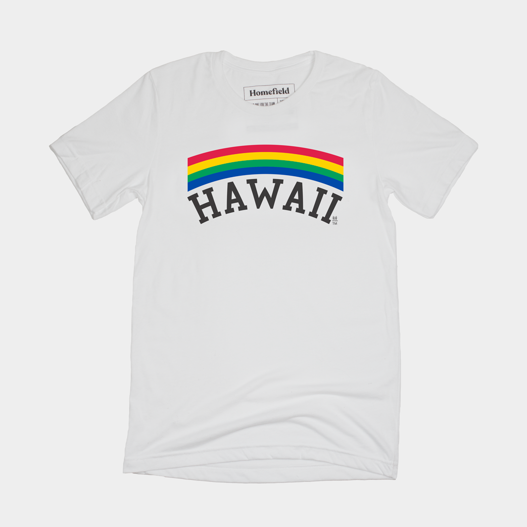 Hawaii Rainbow T-Shirt Style001 Hoodie, Sweatshirt | CoreVibeTees.com