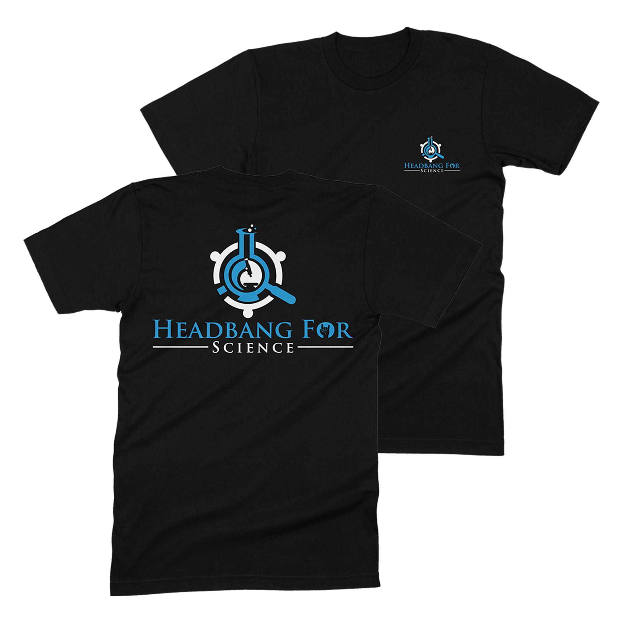 Headbang For Science - Logo T-Shirt Hoodie, Sweatshirt | CoreVibeTees.com (Image 1)